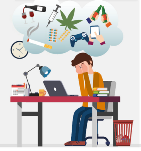 addictions et travail